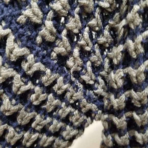 Hive & Honey sweater Small open knit acrylic nylon wool blend pullover tunic - Picture 10 of 12